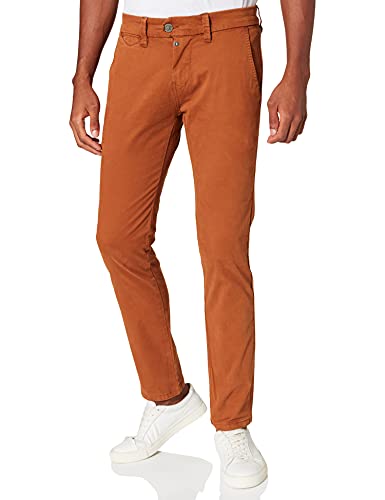 Timezone Herren Slim Jannotz Freizeithose, Monks Brown, 38W 34L EU von Timezone