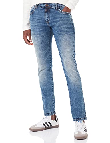 Timezone Herren Slim ScottTZ, Rough Tint Wash, 36W / 32L EU von Timezone