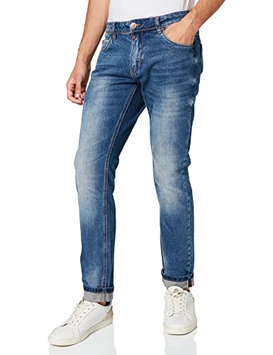 Timezone Herren Slim Scotttz Freizeithose, Light Heritage Wash, 30W / 34L EU von Timezone