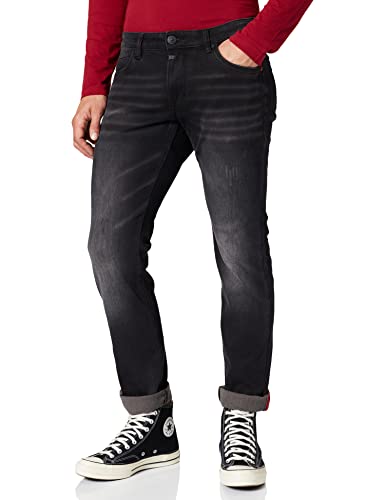 Timezone Herren Slim Scotttz Freizeithose, Light Used Black Wash, 32W 32L EU von Timezone