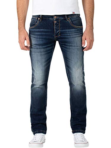Timezone Herren Slim Scotttz Skinny Jeans, Blau (sea Blue Aged wash 3924), 38W / 30L von Timezone