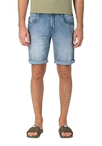 Timezone Herren Slim Scottytz Shorts, Blau (Antique Blue wash 3636), W30(Herstellergröße:30) von Timezone