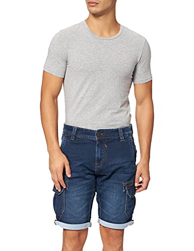 Timezone Herren Slim StanleyTZ Jeans-Shorts, Light Aged Wash 2, 38W Regular von Timezone