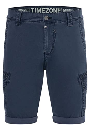 Timezone Herren Slim StanleyTZ Klassische Shorts, total Eclipse, 33 von Timezone