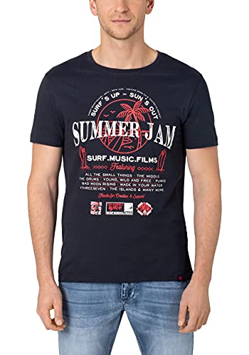 Timezone Herren Summer Jam T-Shirt, Pure White, S von Timezone