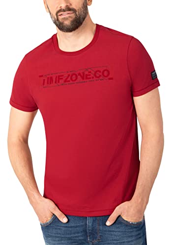 Timezone Herren T-Shirt, Chilli red, M von Timezone