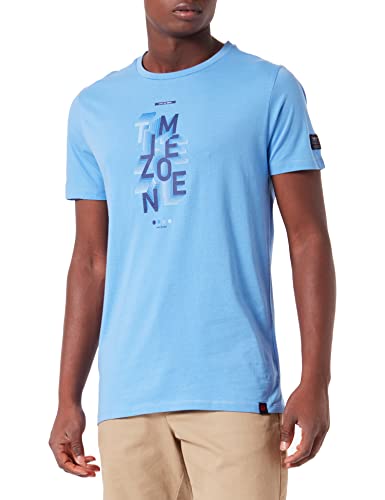 Timezone Herren T-Shirt, Ultramarine, L von Timezone