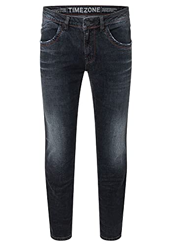 Timezone Herren Tight Costellotz Freizeithose, Graphite Black Wash, 34W / 34L EU von Timezone