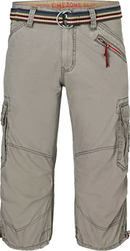 Timezone MilesTZ Miles 3/4 Cargoshorts Farbe Military Grey von Timezone