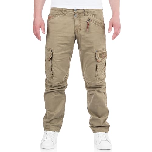 Timezone RogerTZ Roger Herrenhose Cargohose lässig modern (W38/L30, Safari Khaki) von Timezone