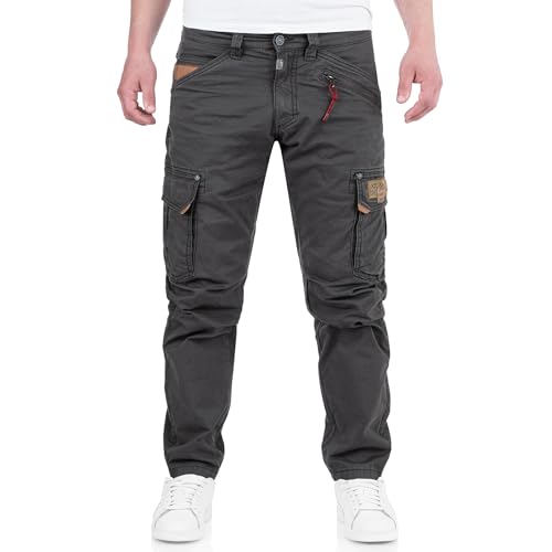 Timezone RogerTZ Roger Herrenhose Cargohose lässig modern (W40/L32, Blue Graphite) von Timezone