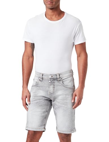 Timezone Herren Slim Scottytz Shorts, Grau, 38 EU von Timezone