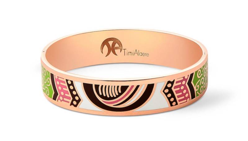 Bibi Armband - Grün/Schokobraun von TimiAlaere