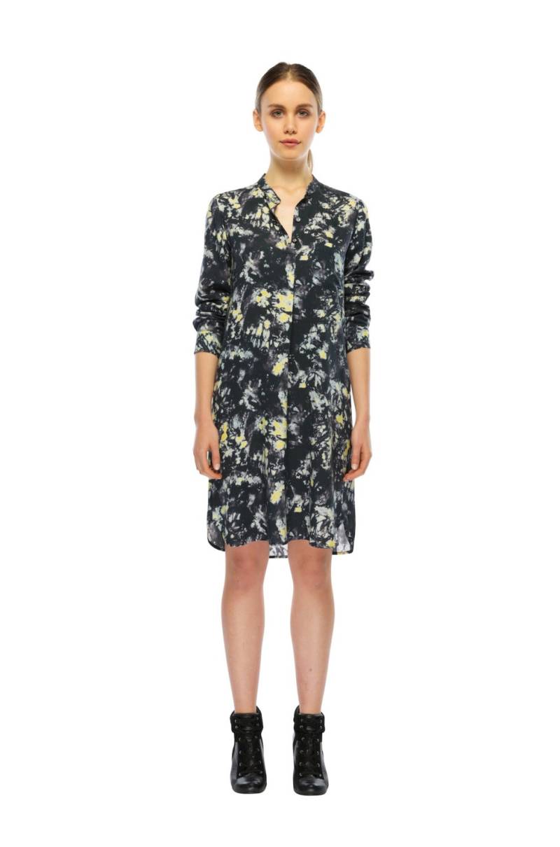 Lets Go Shirtkleid - Schwarzes Mosaik Batikmuster von TimiAlaere