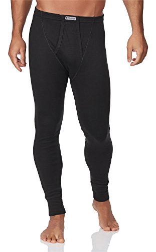 Timone Herren Lange Unterhose (Schwarz, S) von Timone