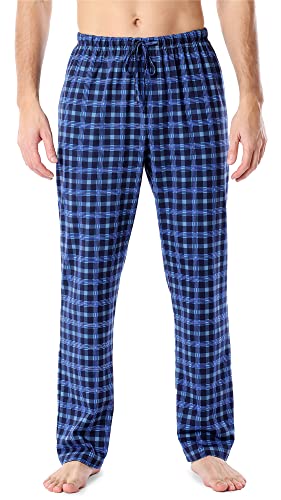 Timone Herren Schlafanzugshose Leichte Pyjamahose aus Baumwolle Nachtwäsche TPP-001 (Muster-21 (9661206), M) von Timone