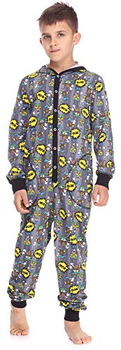 Timone Jugend Schlafanzug Strampelanzug Schlafoverall TI122 (Straße, 110-116) von Timone