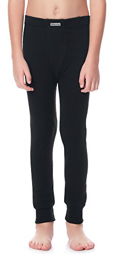 Timone Jungen Lange Unterhose TISS1001 (Schwarz, 122) von Timone