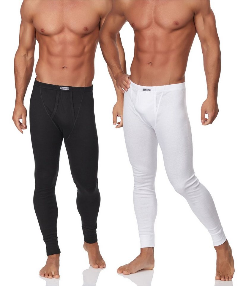 Timone Lange Unterhose Herren 2er Pack Lange Unterhose TISS001 (2-St) von Timone