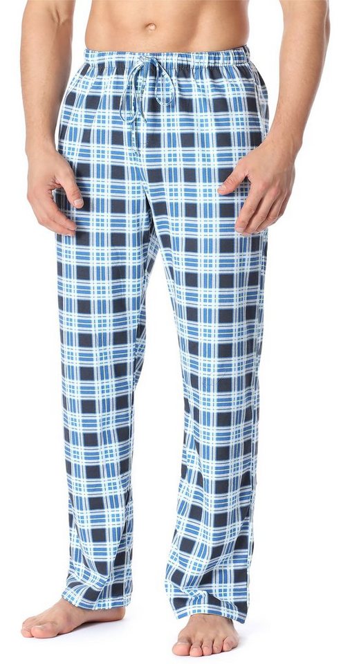 Timone Pyjamashorts Herren Schlafanzugshose Pyjamahose aus Baumwolle Nachtwäsche TPP-001 (1-tlg) von Timone