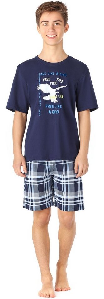 Timone Schlafanzug Jungen Pyjama Langarm Baumwolle Set Zweiteiliger Schlafanzug Hausanzug von Timone