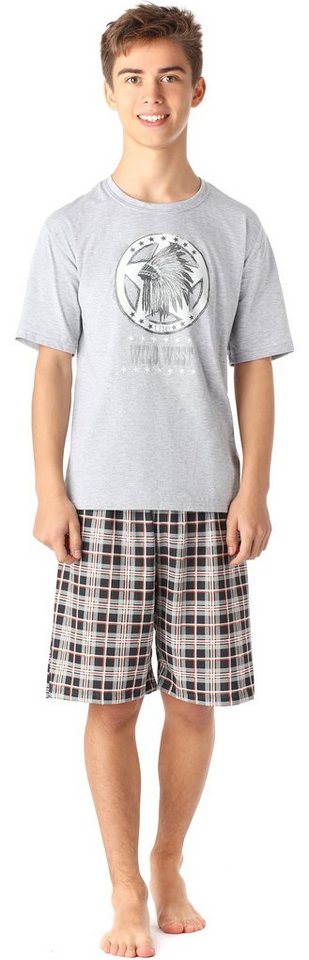 Timone Schlafanzug Jungen Pyjama Langarm Baumwolle Set Zweiteiliger Schlafanzug Hausanzug von Timone