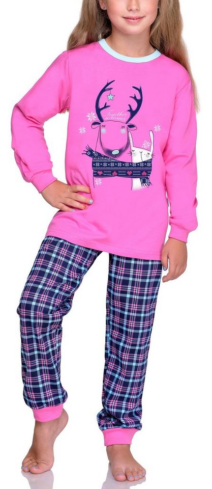 Timone Schlafanzug Mädchen Schlafanzug TITR433/434 von Timone