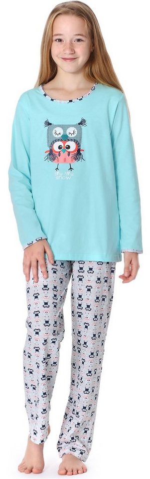Timone Schlafanzug Mädchen und Jugendlicher Schlafanzug TITR210 von Timone