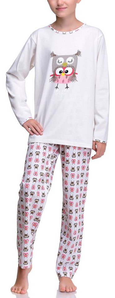 Timone Schlafanzug Mädchen und Jugendlicher Schlafanzug TITR210 von Timone