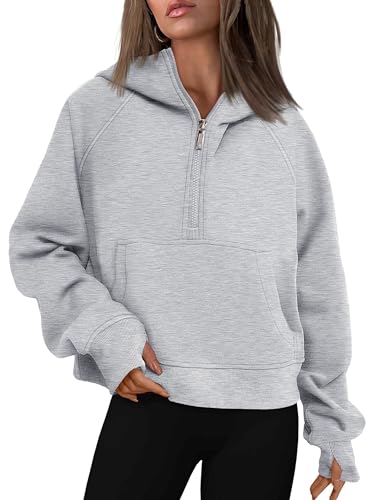 Timuspo Jacke Damen Sweatjacke Hoodie Sweatshirt Oberteile Damen Pullover Kapuzenpullover Pulli mit Reissverschluss von Timuspo
