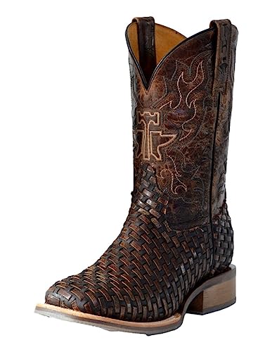 Tin Haul Westernstiefel Ride Em Cowboy, Braun, 14-020-0077-0481 BR, Braun, 42 EU von Tin Haul