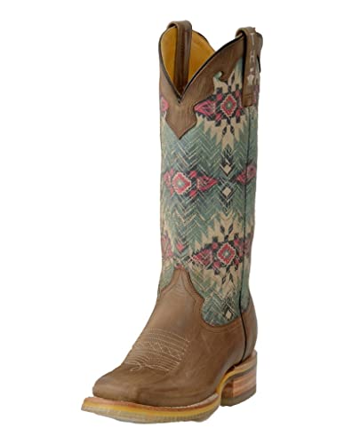 Tin Haul Westernstiefel Southwest Dreamer Damen 14-021-0007-1462 BR, Braun, 41 EU von Tin Haul