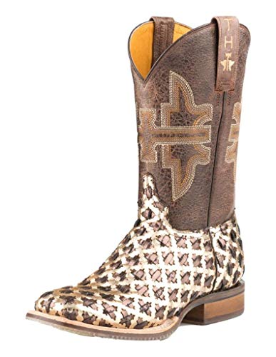 Tin Haul Westernstiefel für Damen, 3D-Kreuz, 27,9 cm, Braun, 14-021-0077-1423 BR, Braun, 38.5 EU von Tin Haul