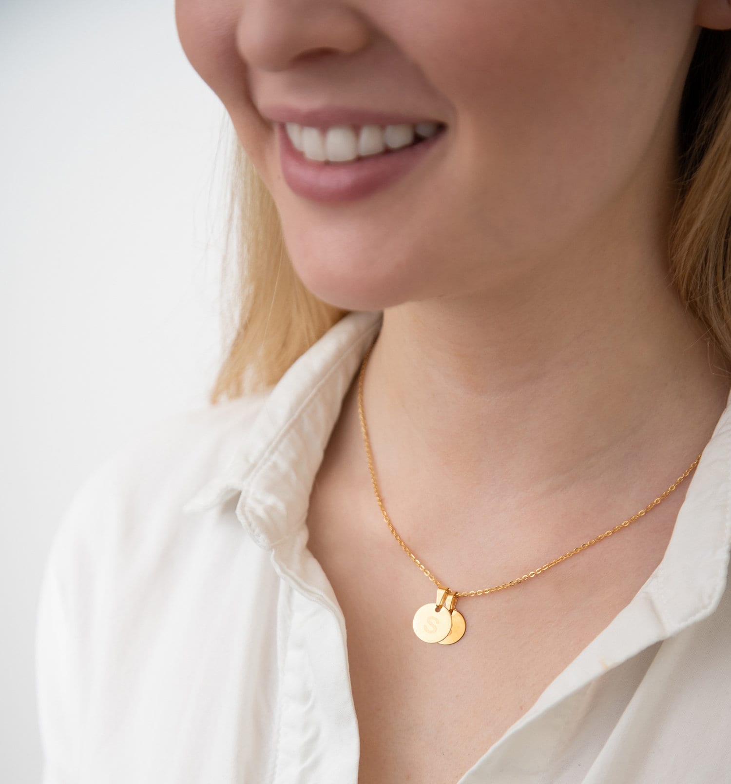 Benutzerdefinierte Initialen Halskette, Mütter Halskette Mit Zierlichen Benutzerdefinierten Initialen, Personalisierte Familie, Kinder Multi-Tag von TinaBrotherJewelry