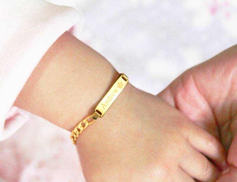 Kristin Lam Ordnung 9 Baby Id Armband von TinaCoJewelry