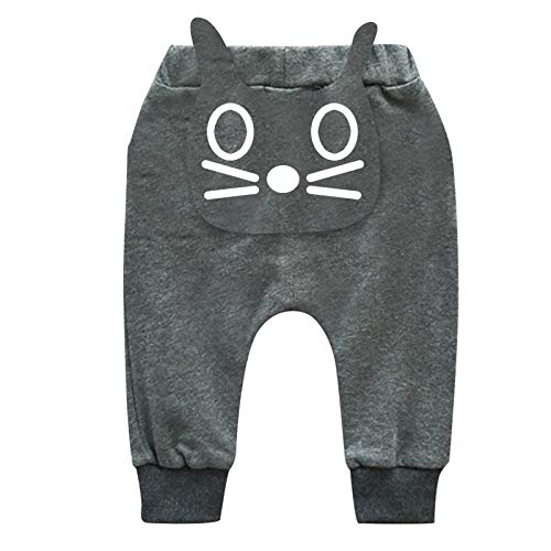 TinaDeer Harem Hosen Drucken Kinder Jungen Mädchen Comic-Katze Baby Boys Hosen Jungen Hose Cool von TinaDeer