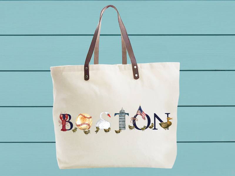 Boston Canvas Tasche, Firmengeschenke, Party-Gastgeschenktasche, Wiederverwendbare Mitarbeiter - Und Kundengeschenk Boston Canvas Tasche, Firmengeschenke, Party-Gastgeschenktasche, Wiederverwendbare Mitarbeiter - Und Kundengeschenk von TinaLabadiniDesigns