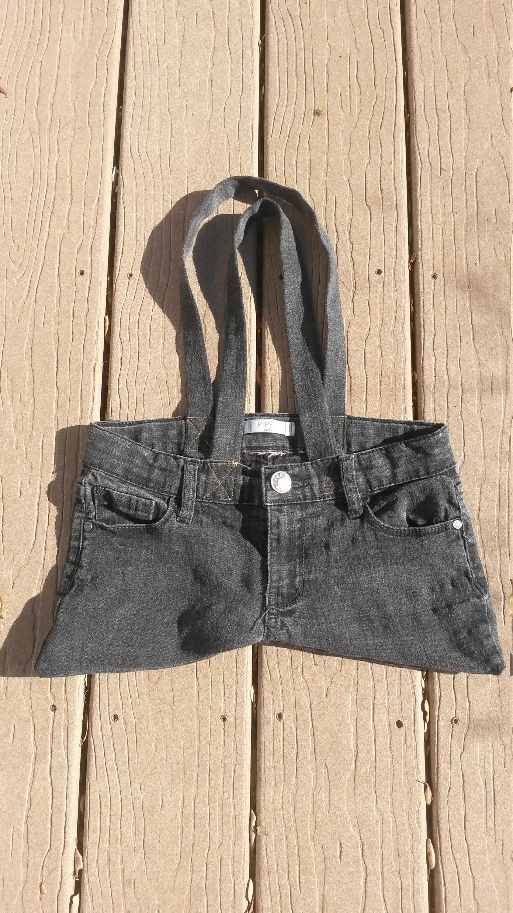 Recycelte Jean-Geldbörse Recycelte Jean-Geldbörse von TinaMulhallCreations