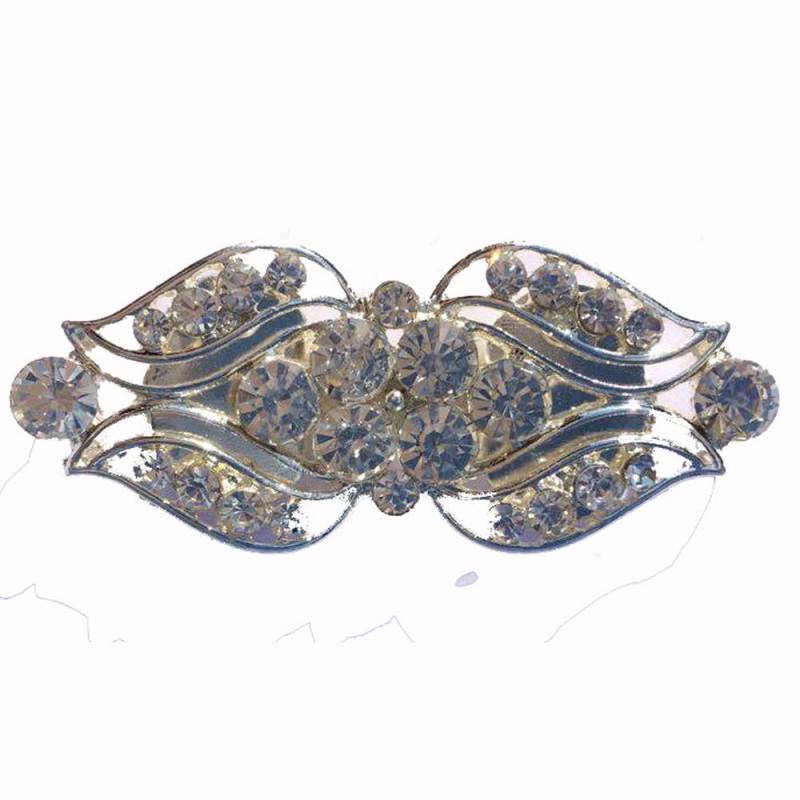 Cardigan Brosche Clip Von in Silberfarbenen Kristall Oder Schwarz Gold & von TinasPrettyPinkToes