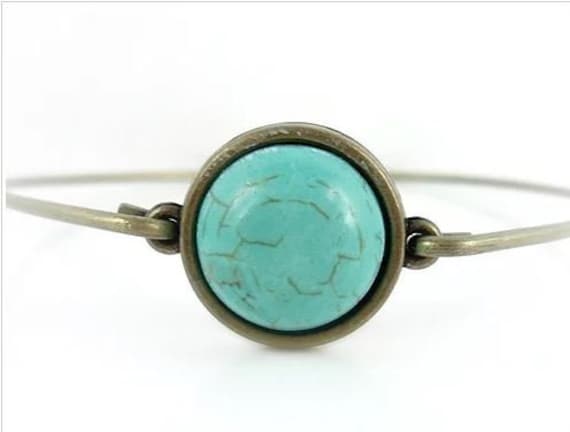 Armreif, Vintage-stil, Howlithe von TinasSchmucktruheCOM