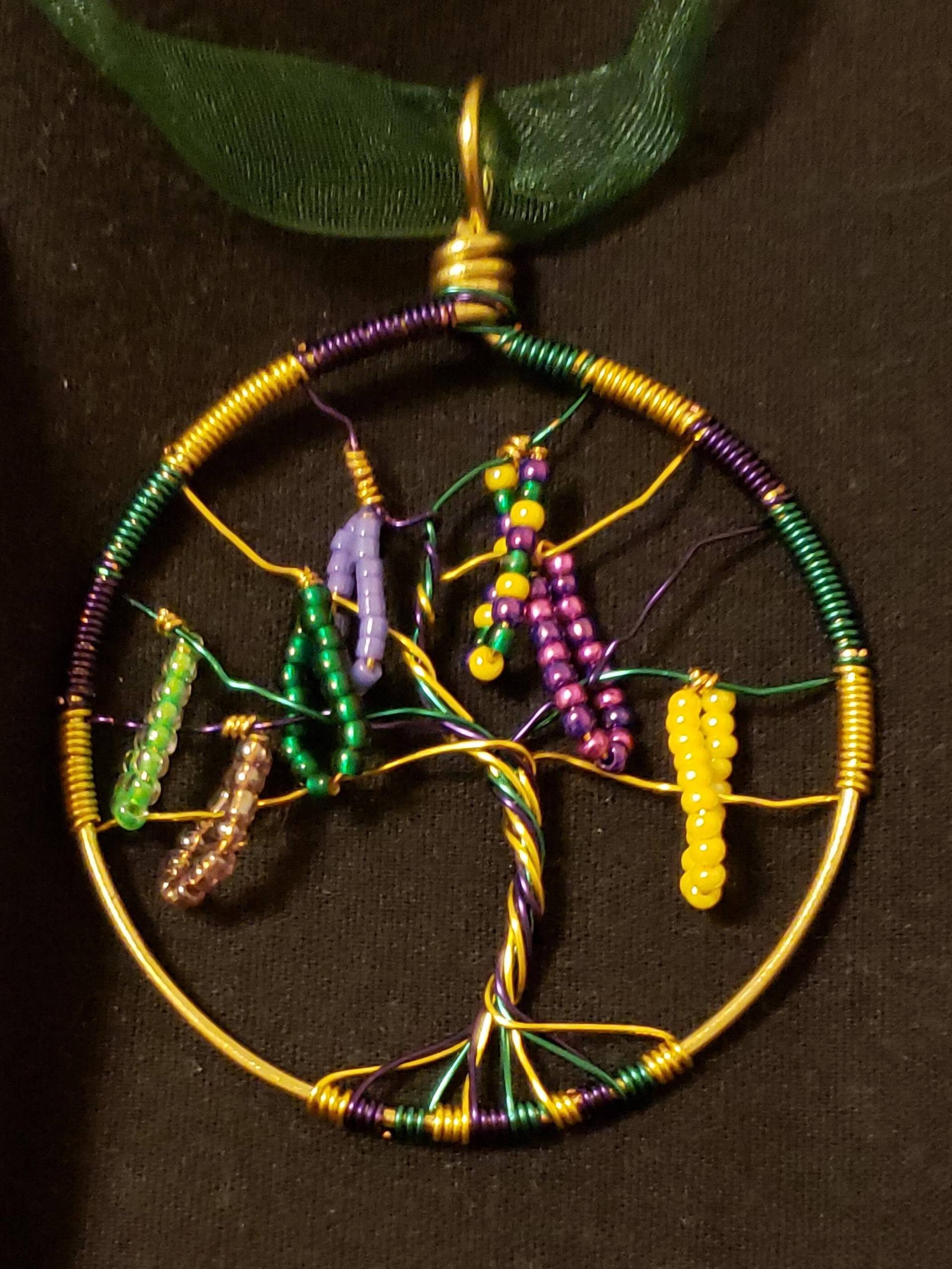 Mardi Gras Baum Des Lebens Mardi Gras Baum Des Lebens von TindallDesigns