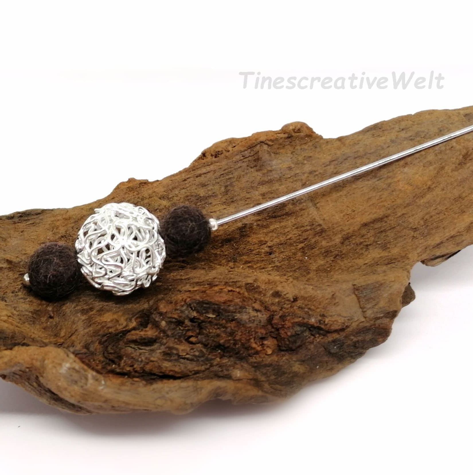 Anstecknadel, Brosche, Schalnadel, Filzkugeln, Drahtperle, Filz, Wolle, Tuchnadel, Hutnadel, Geschenk, Geburtstag, Verschiedene Farben Anstecknadel, Brosche, Schalnadel, Filzkugeln, Drahtperle, Filz, Wolle, Tuchnadel, Hutnadel, Geschenk, Geburtstag, Verschiedene Farben von TinescreativeWelt