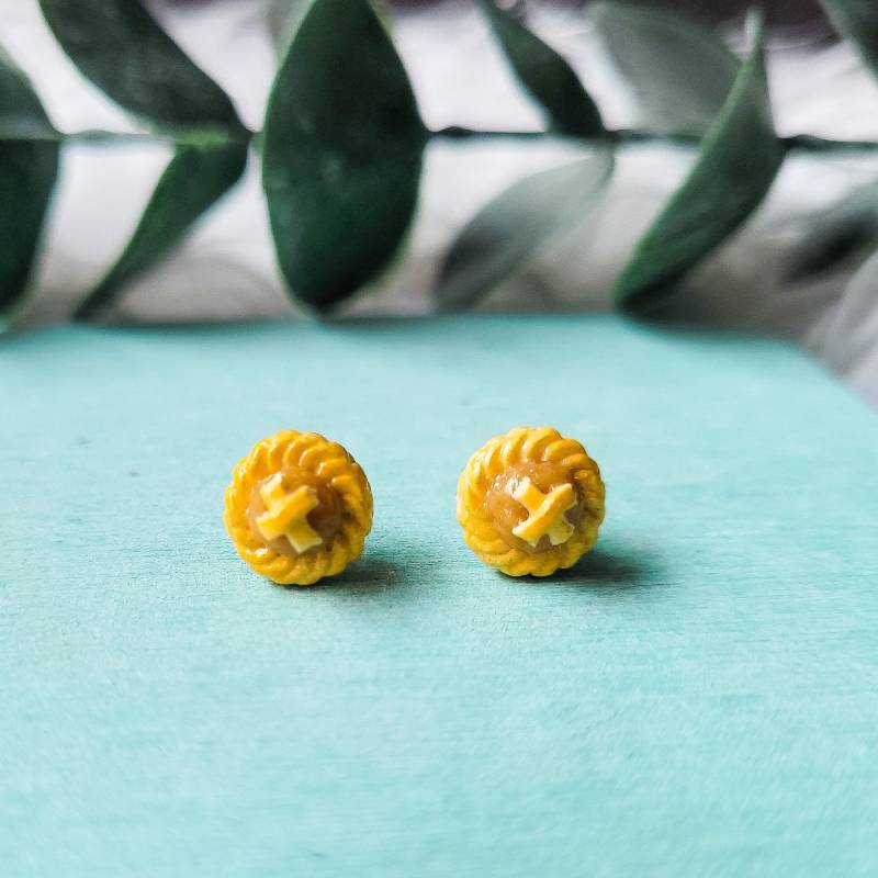 Ananas Törtchen Ohrstecker Ananas Törtchen Ohrstecker von TingCorner