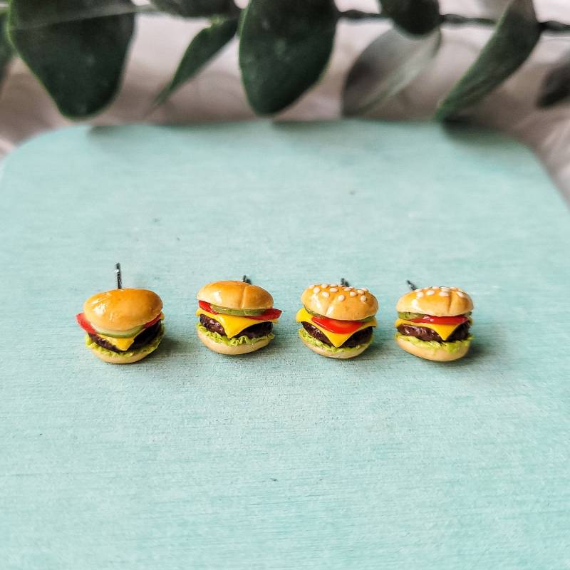 Burger Ohrstecker Burger Ohrstecker von TingCorner