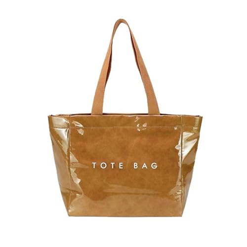 Damen-Umhängetasche, große Kapazität, Achselhöhle, trendige Handtasche, passender Tragegriff oben, einfaches Pendeln, große Kapazität, Achselhöhle, weibliche Handtasche, Pendeln, Schulter, khaki, One Damen-Umhängetasche, große Kapazität, Achselhöhle, trendige Handtasche, passender Tragegriff oben, einfaches Pendeln, große Kapazität, Achselhöhle, weibliche Handtasche, Pendeln, Schulter, khaki, One von TingHaoO
