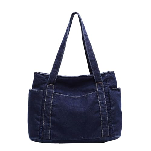 Damentasche Denims Achsel Top Griff Trendy Pendeln Mode Unterarm Große Kapazität Schulter Frauen Handtasche Schulter Mode Achsel Trendy Unterarm Einkaufen, D, One Size Damentasche Denims Achsel Top Griff Trendy Pendeln Mode Unterarm Große Kapazität Schulter Frauen Handtasche Schulter Mode Achsel Trendy Unterarm Einkaufen, D, One Size von TingHaoO