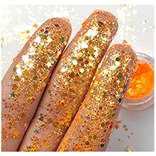 Glitzer-Lidschatten-Make-up-Puder, 34 Farben von TingHaoO