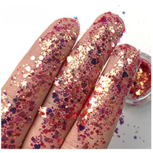 Glitzer-Lidschatten-Make-up-Puder, 34 Farben von TingHaoO