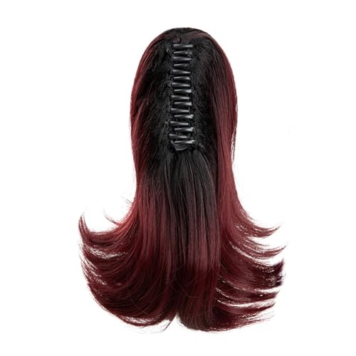 Lockiges synthetisches Pferdeschwanz-Haarteil für Damen, mit Klauen-Clip für schnelle Frisuren, verschiedene Anlässe, Outfit-Haarspange von TingHaoO