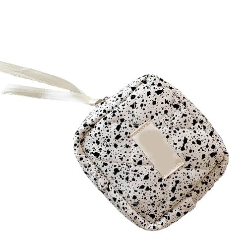 Minis Make-up-Tasche für Geldbörse, kleine Kosmetiktaschen, Make-up-Organizer, Damenbinden-Aufbewahrung, tragbare Reise-Sanitärservietten-Aufbewahrungstasche, F, Mass Beauty von TingHaoO